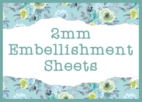 2mm Embellishment Sheets